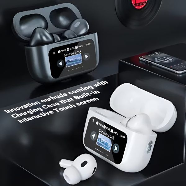Airpods A9 Pro With Touch Display Screen